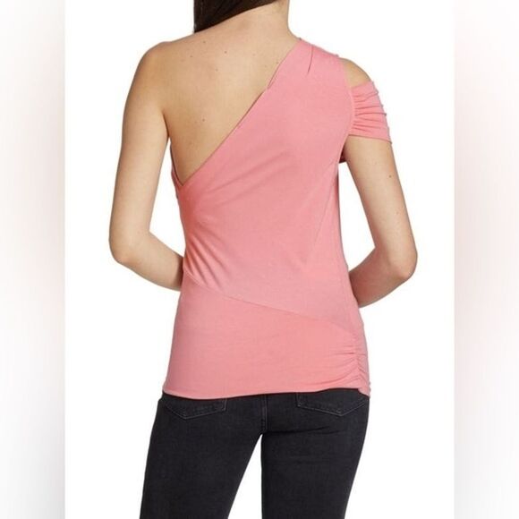 IRO Billin One Shoulder Top Pink women’s Size small Brand New! Msrp $195 - Picture 7 of 12